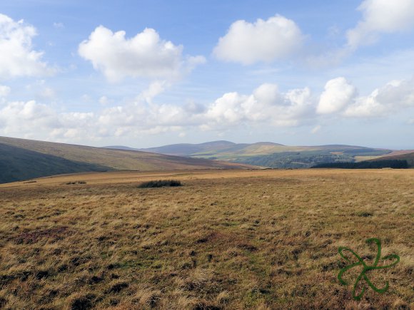 The view into the valley